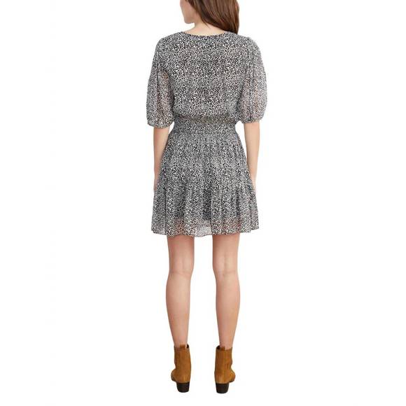 NEW VELVET BY GRAHAM & SPENCER saskia dress in leopard - Picture 3 of 3